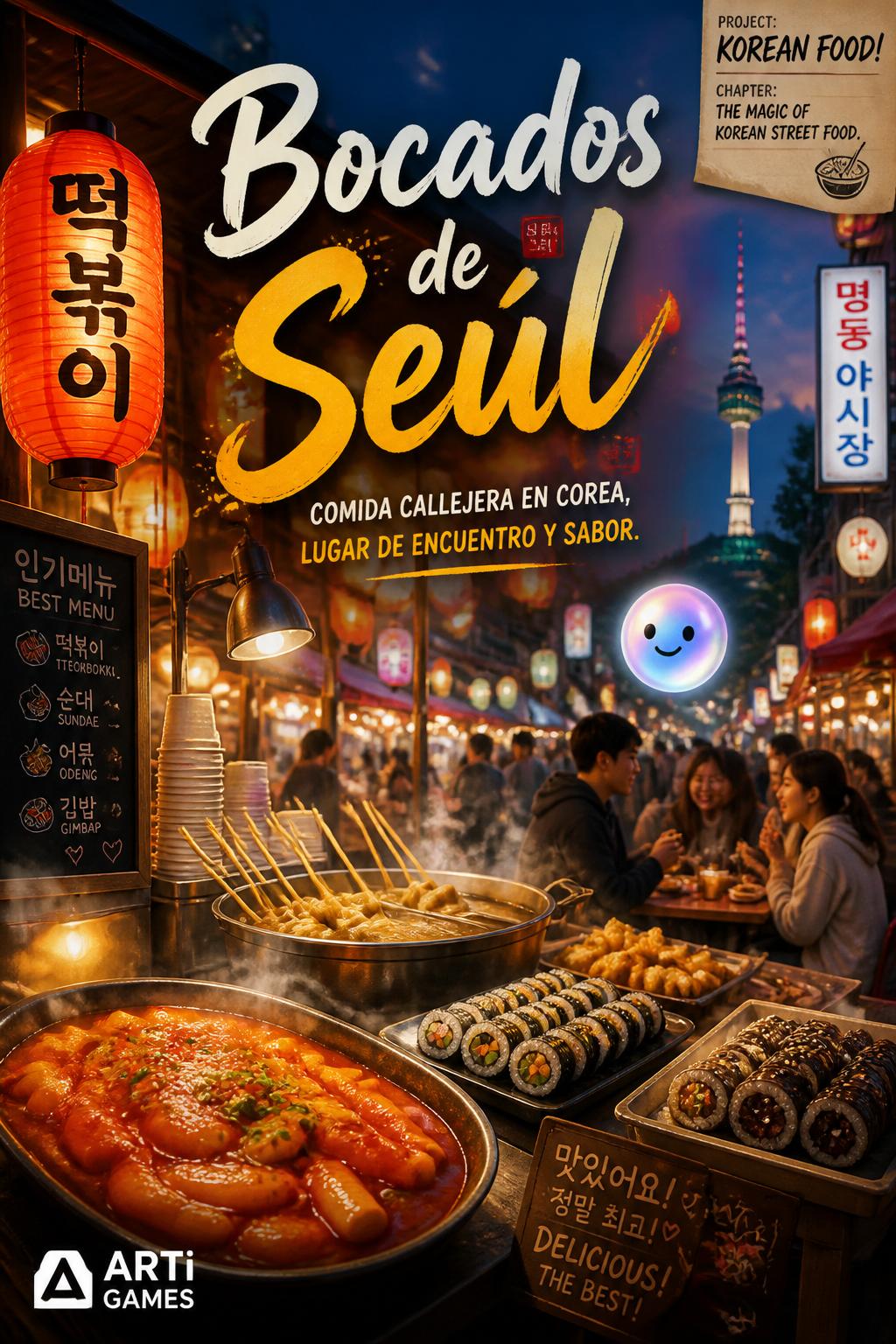 Comida callejera en Corea, lugar de encuentro y sabor