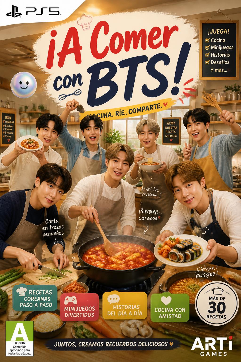 ¡A Comer con BTS!