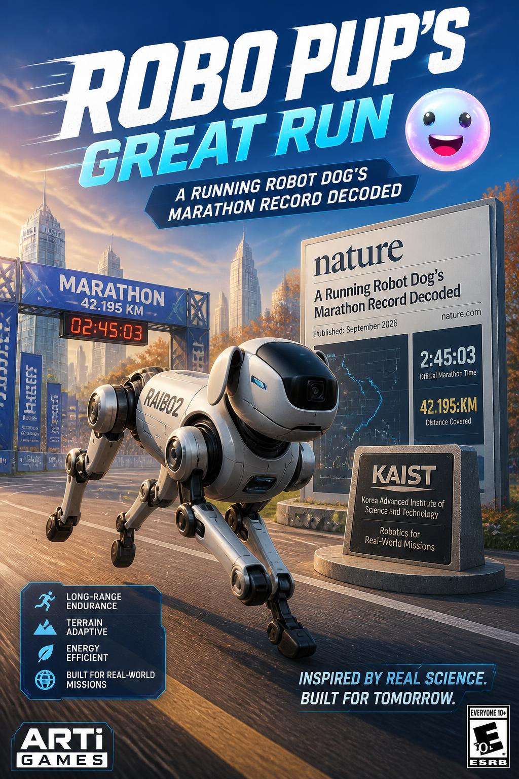 Robo Pup's Great Run