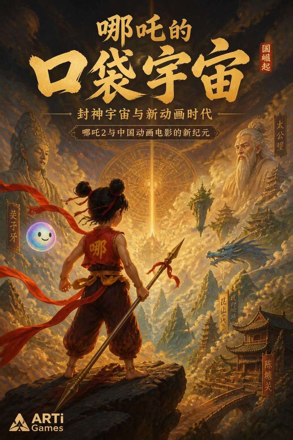哪吒之魔童闹海》在2025年春节档上映时，与之同台竞技并刷新中国影史