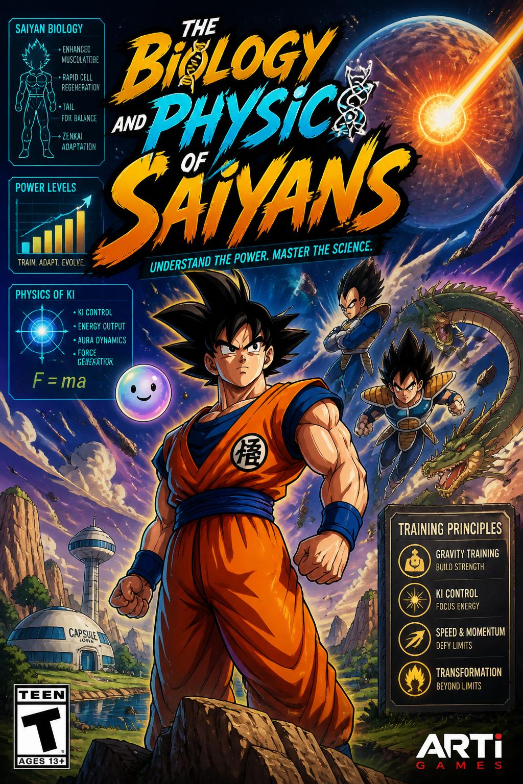 The biology and physics of Saiyans