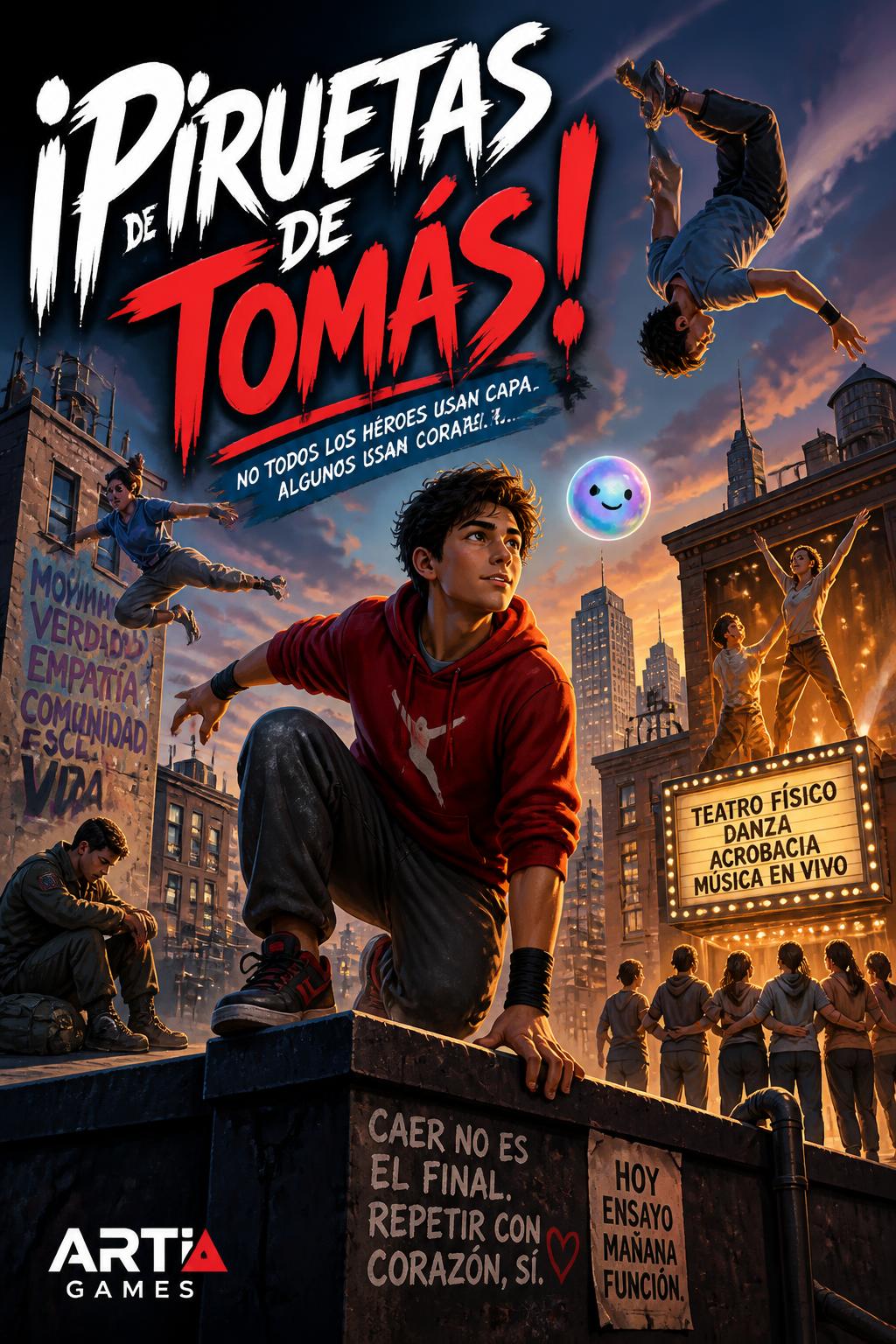 ¡Piruetas de Tomás!