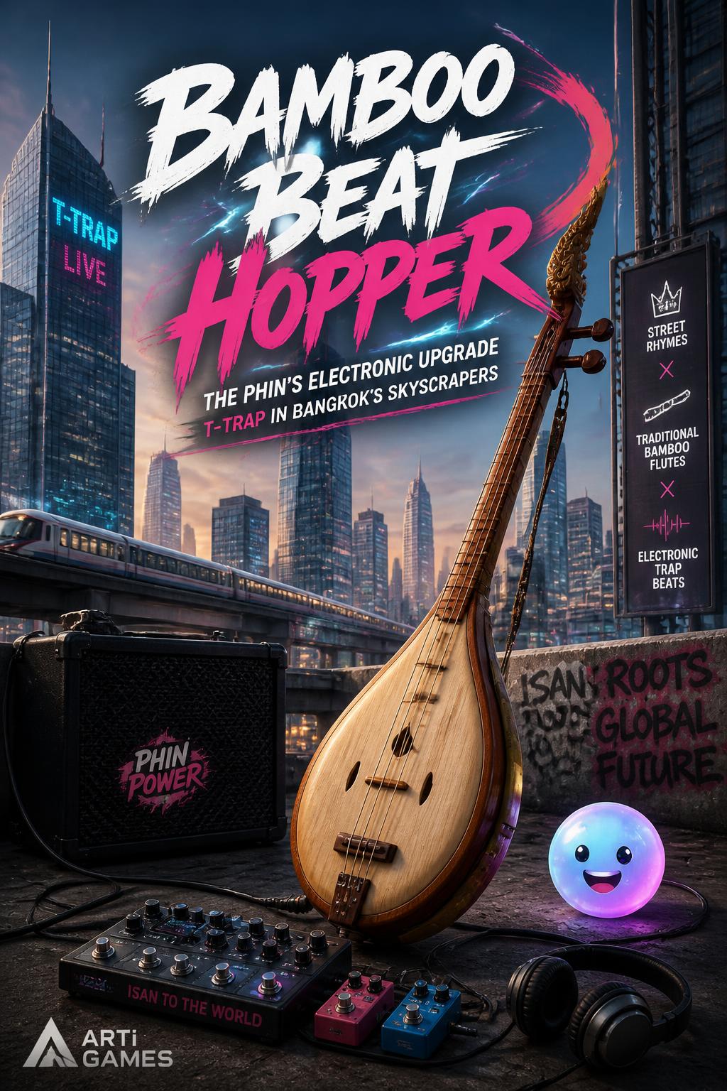 Bamboo Beat Hopper