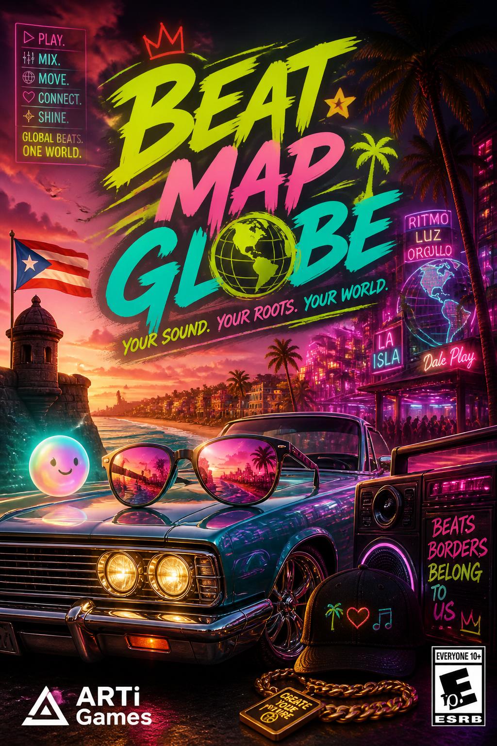 Beat Map Globe