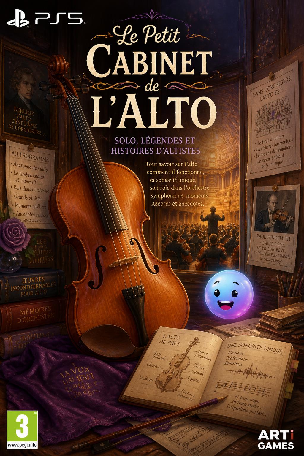 4 words).
        *   Le Petit Cabinet de l'Alto (5 words