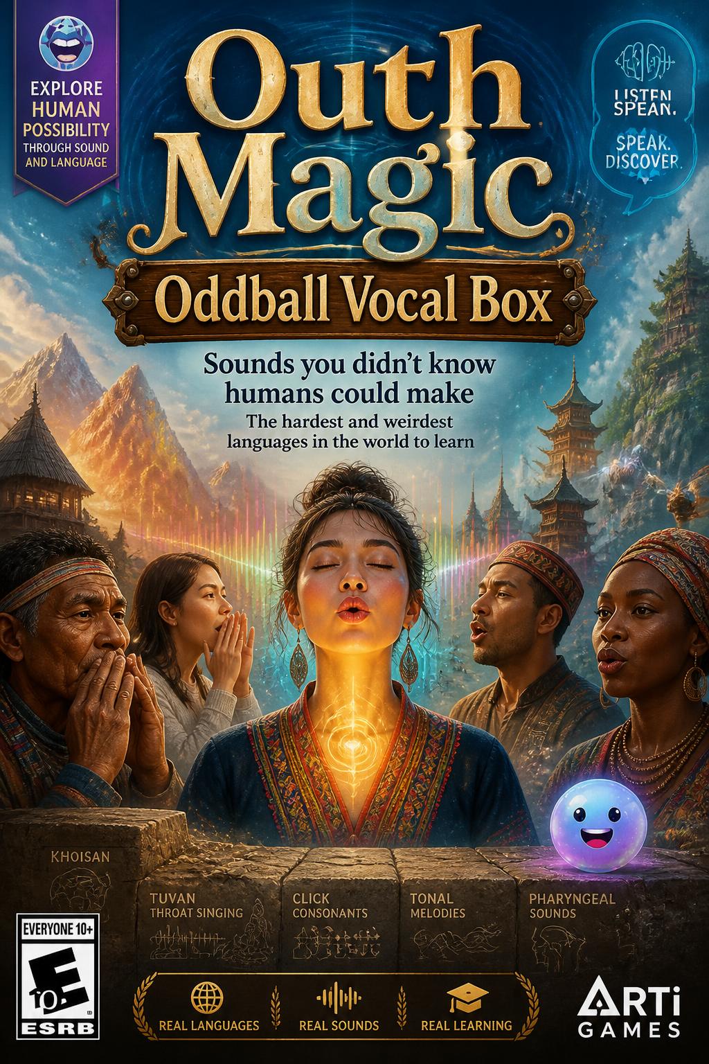 outh Magic (2 words).
    *   Oddball Vocal Box (3 words