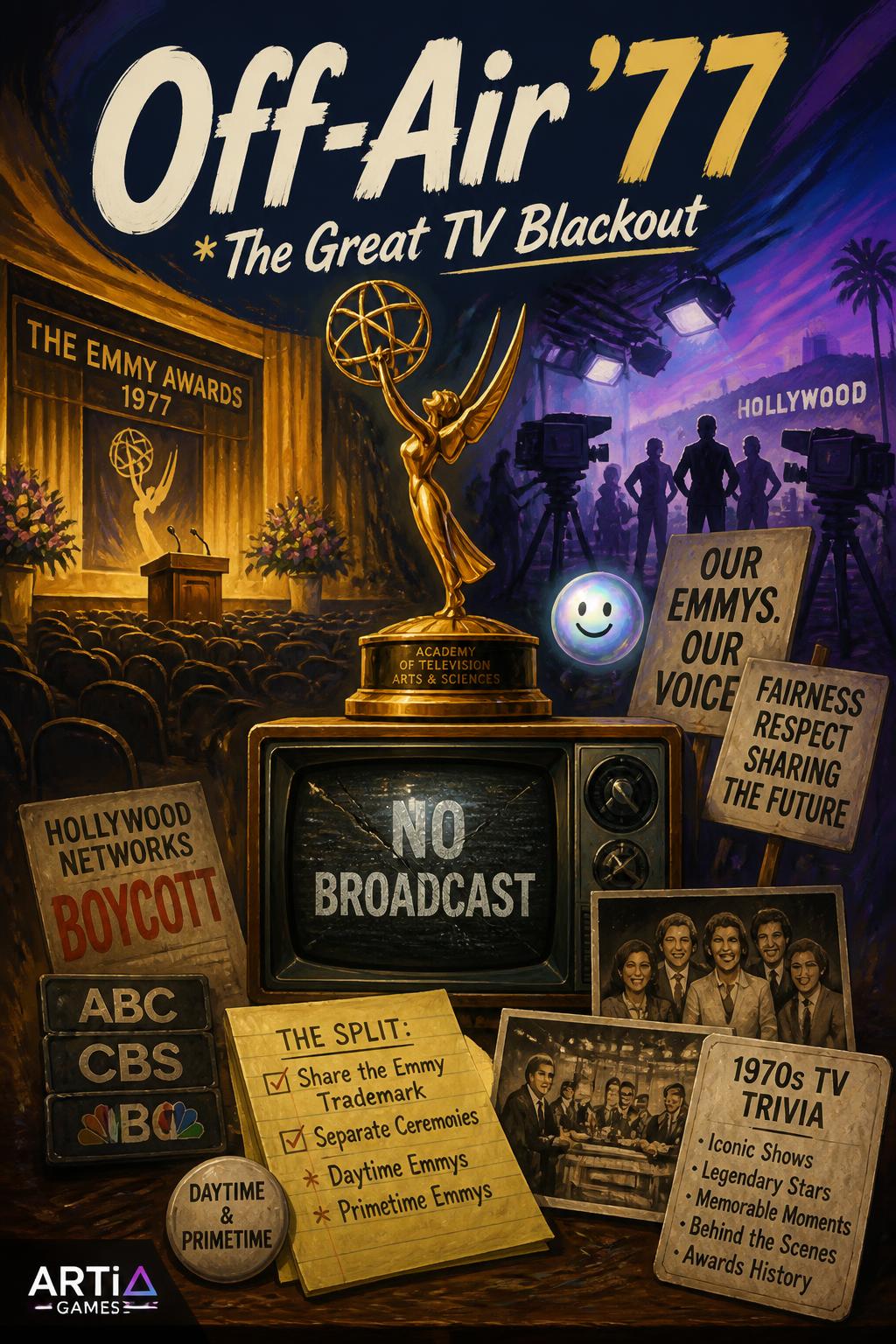 The 1977 boycott by Hollywood networks