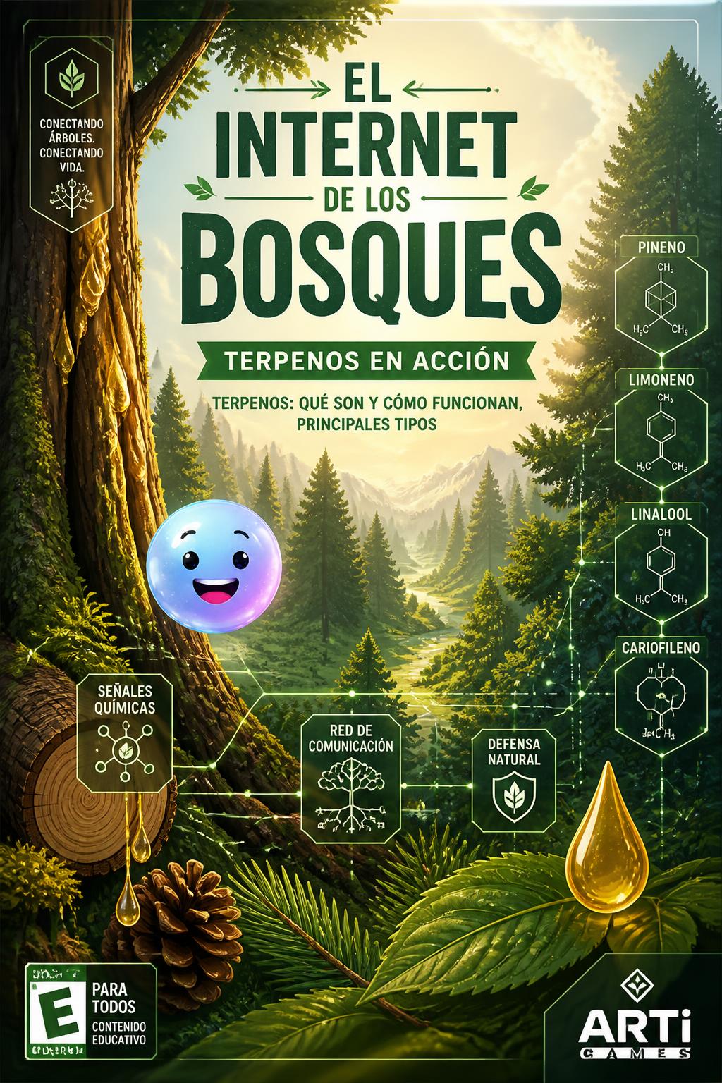 El internet de los bosques: Terpenos en acción