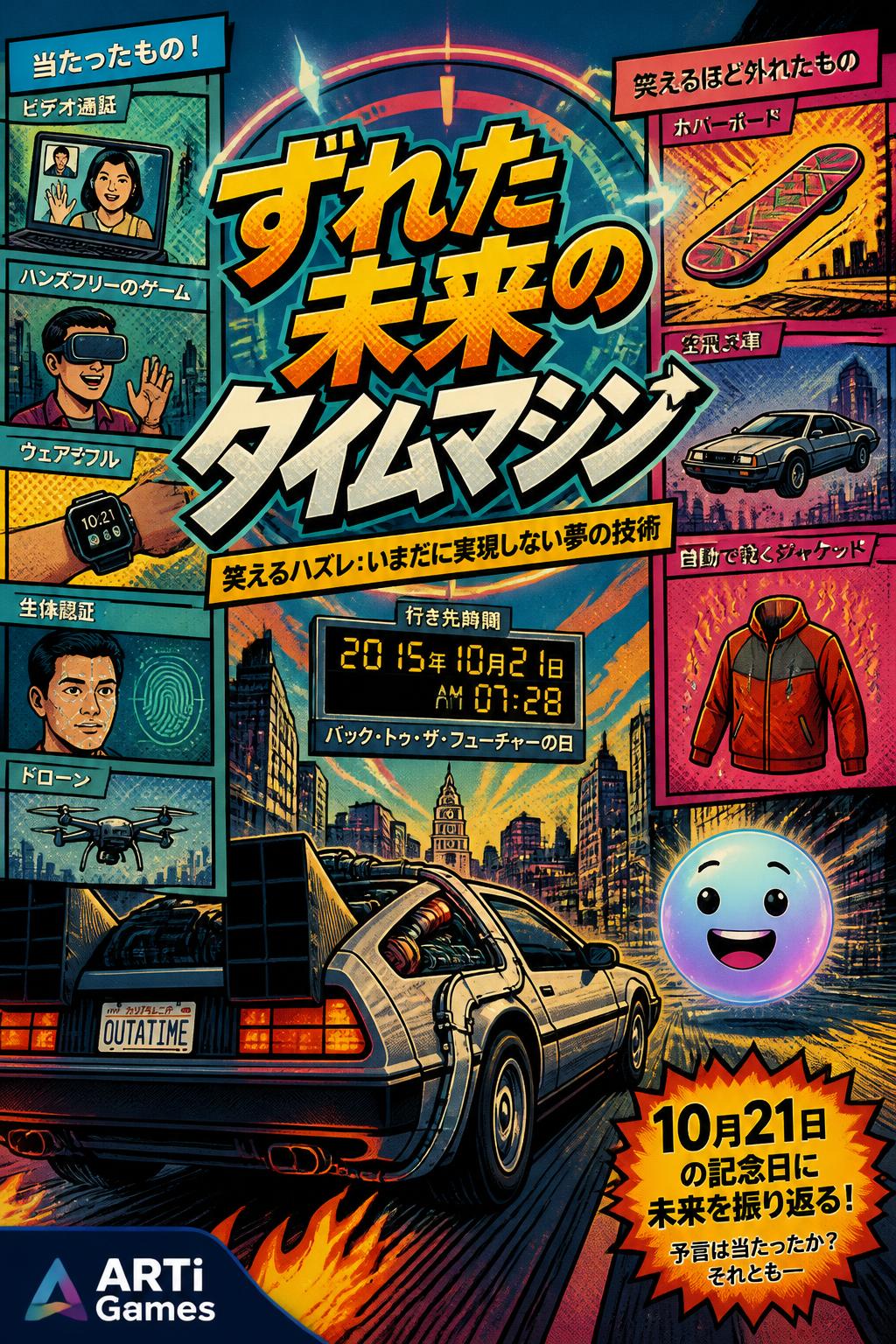 ずれた未来のタイムマシン
