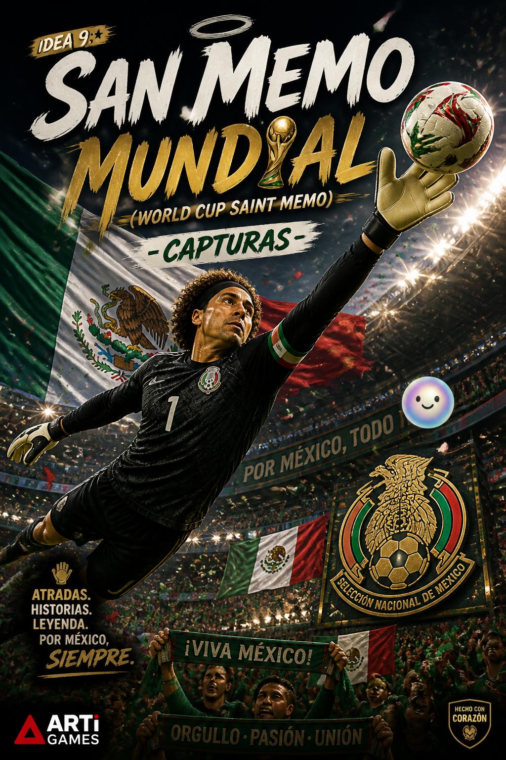 Idea 9:* San Memo Mundial (World Cup Saint Memo) - Captures