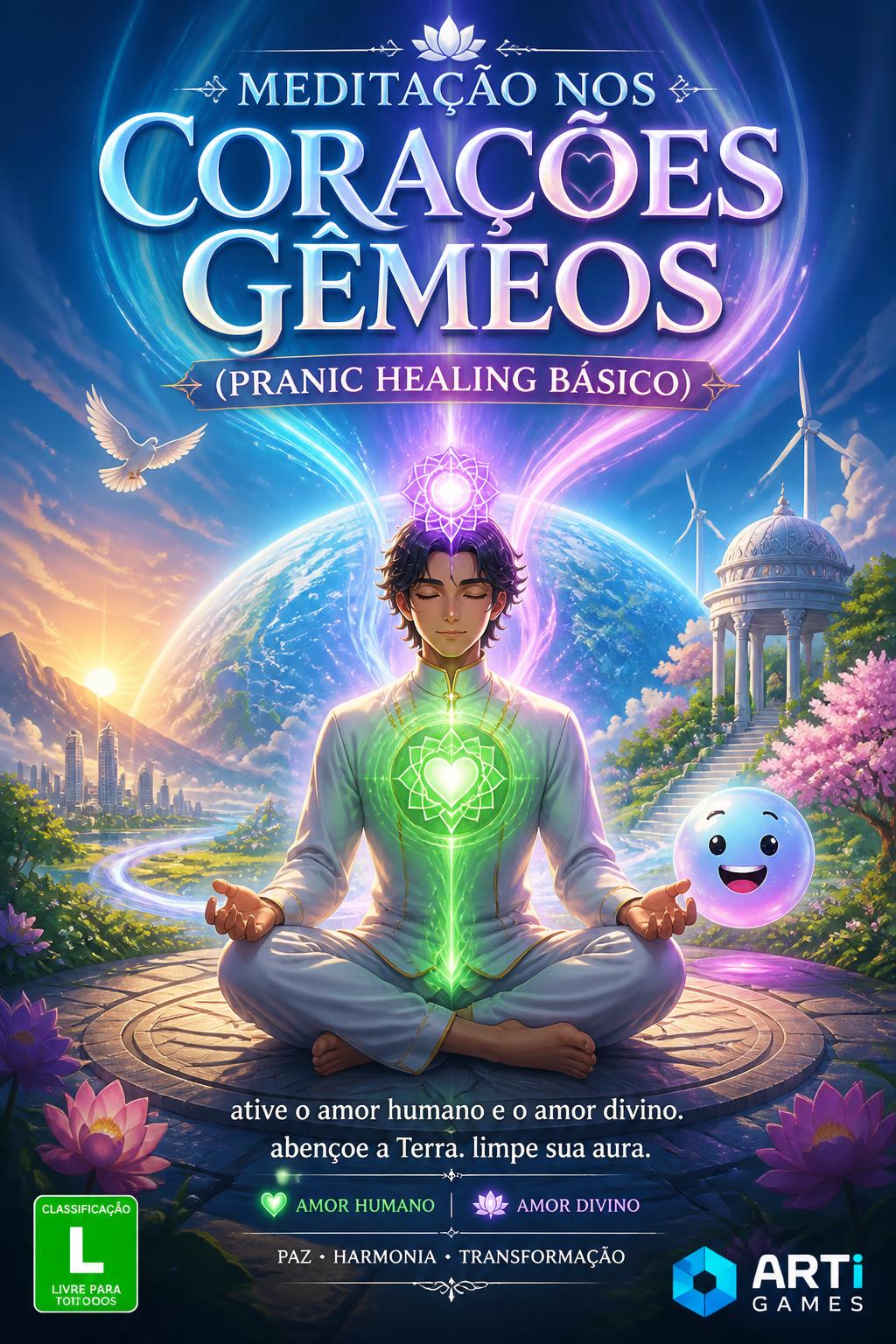 Meditação nos corações gêmeos