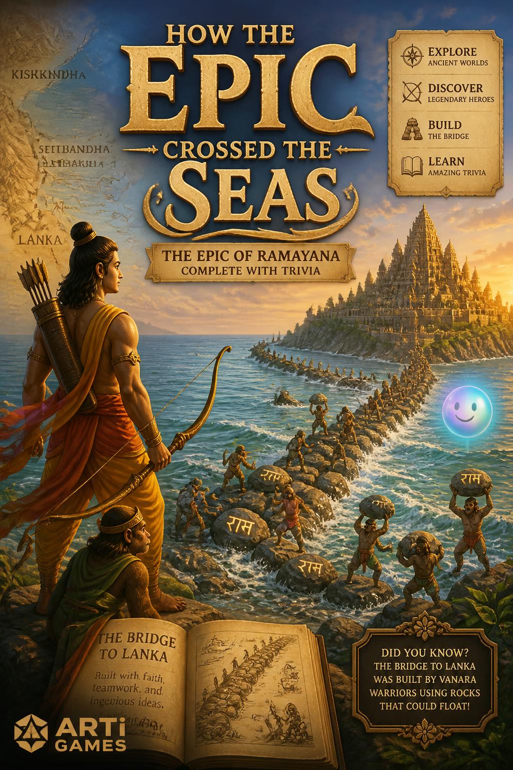 How the epic crossed the seas