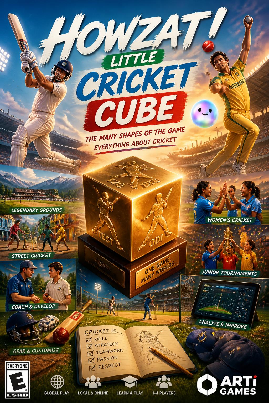 Howzat! Little Cricket Cube