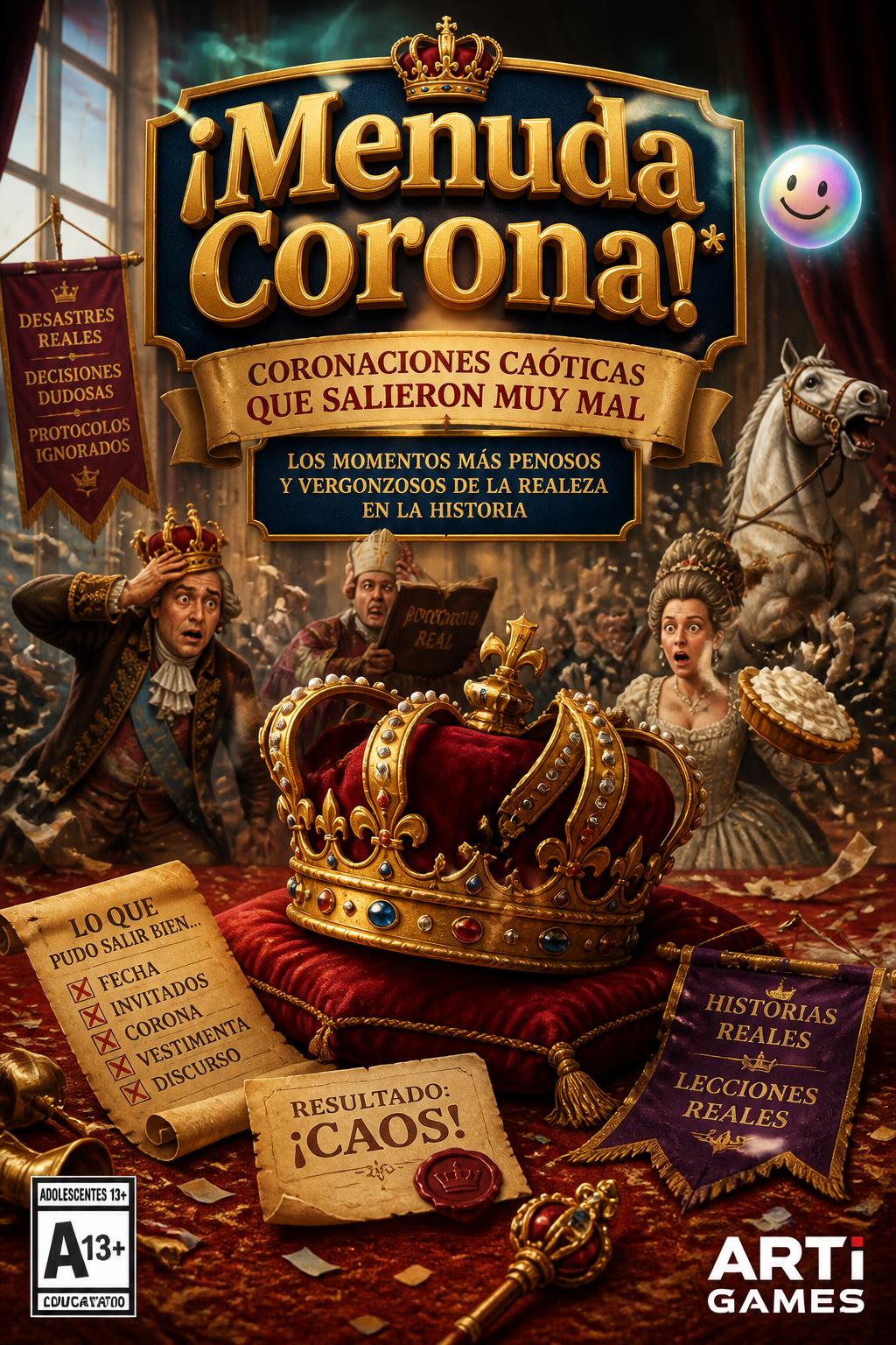 ¡Menuda Corona!* (What a crown! - 2 words)
    *