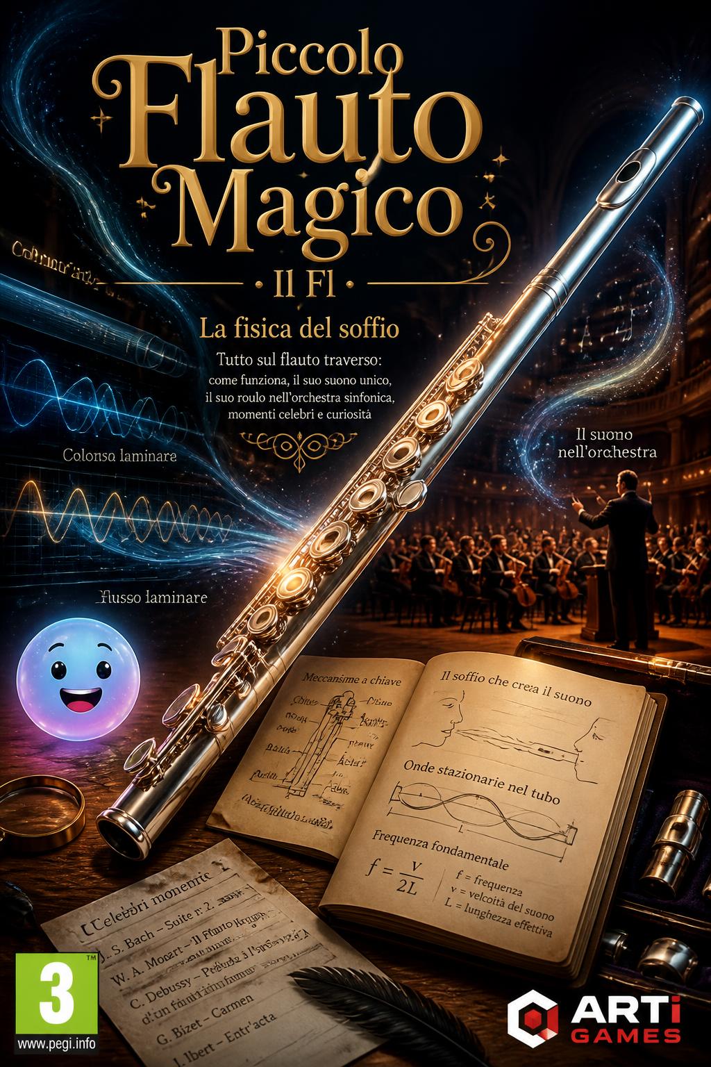 Piccolo Flauto Magico* - 3 words.
    *   *Il Fl