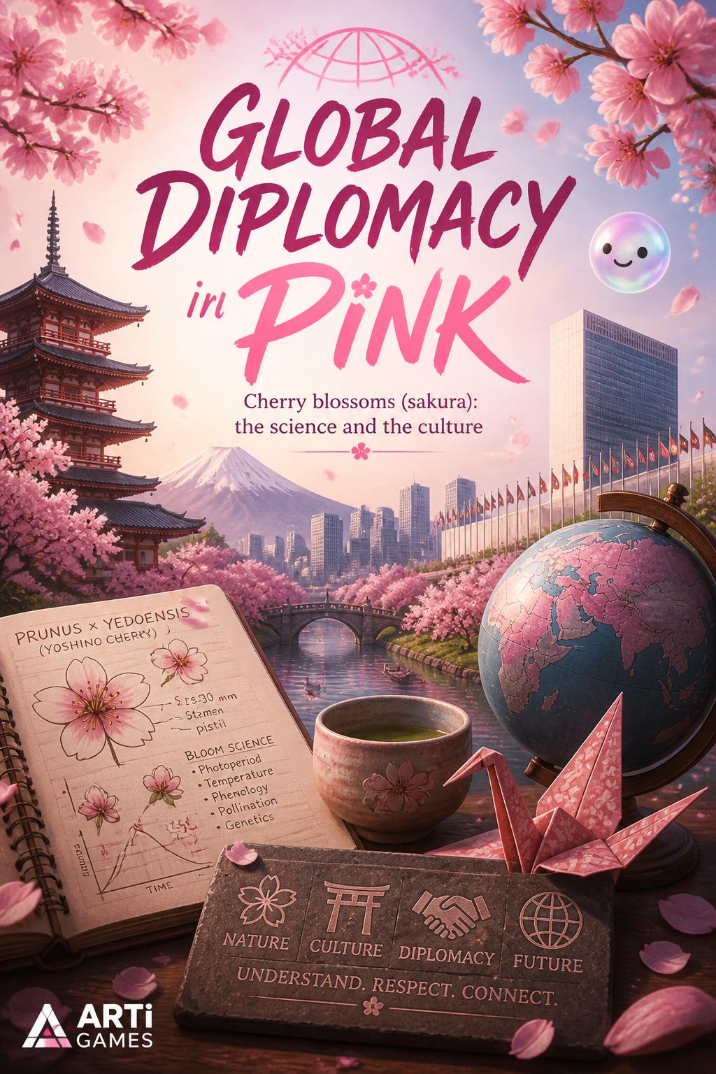 Global diplomacy in pink