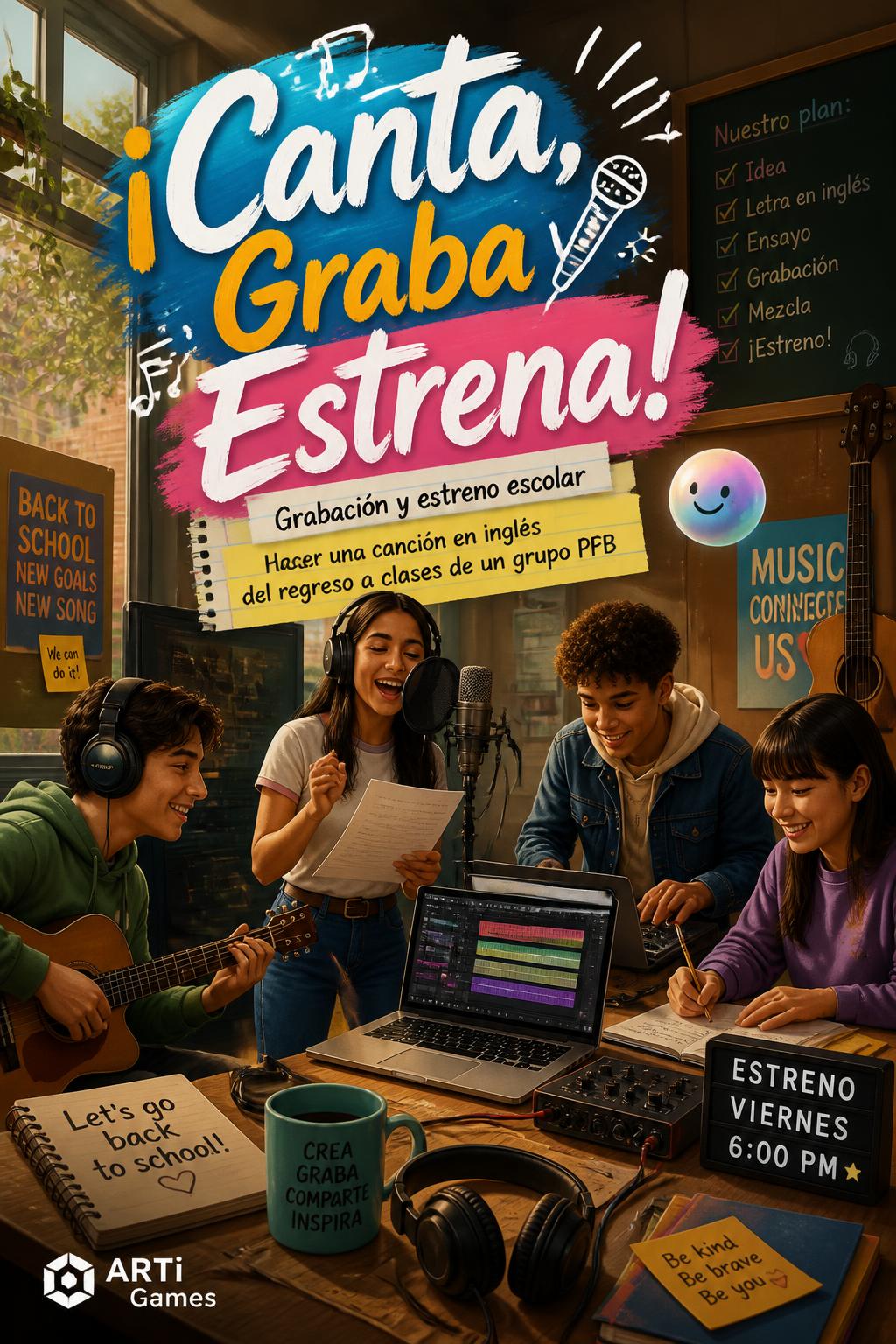 ¡Canta, Graba y Estrena!