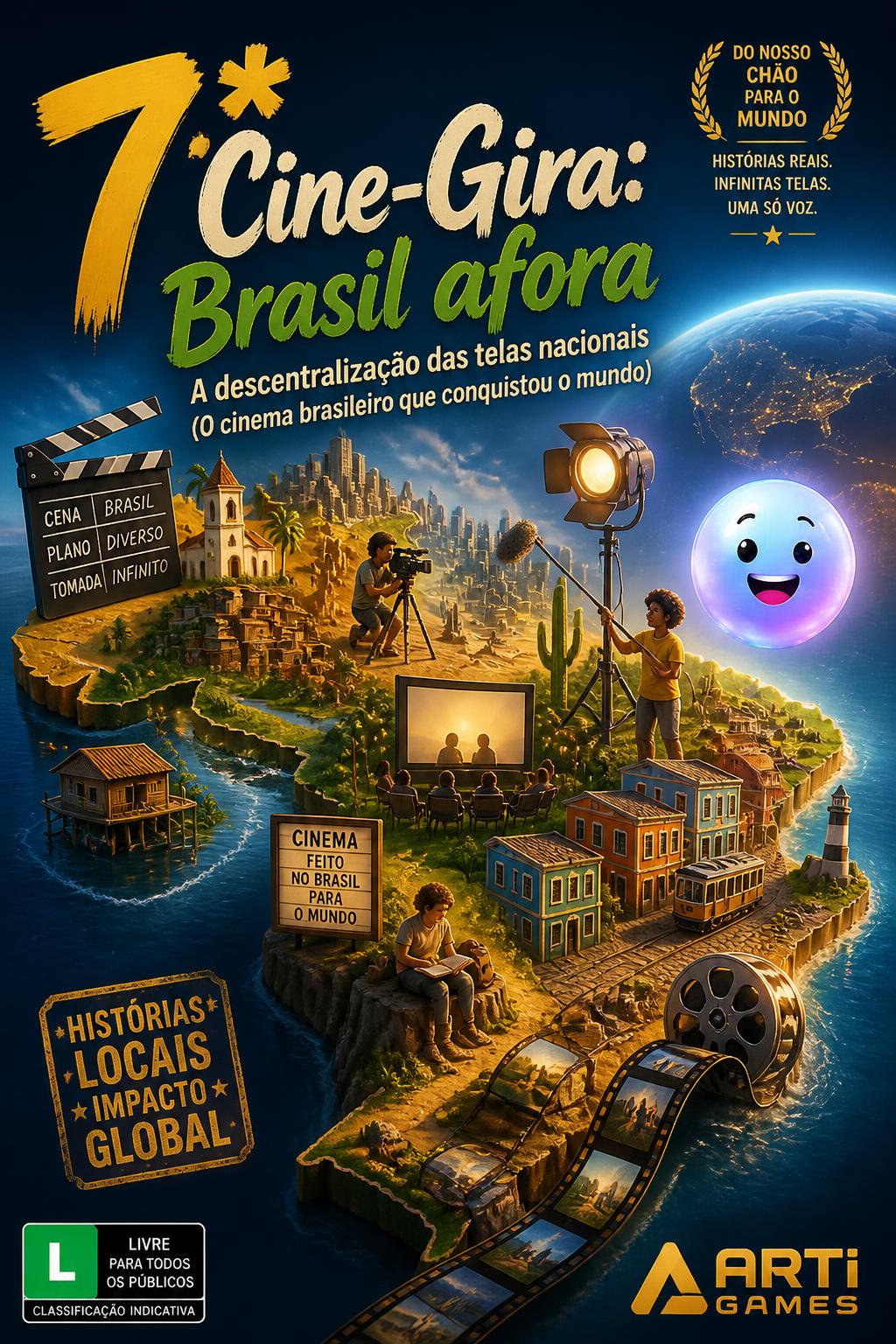 7:* Cine-Gira: Brasil afora (4 words).