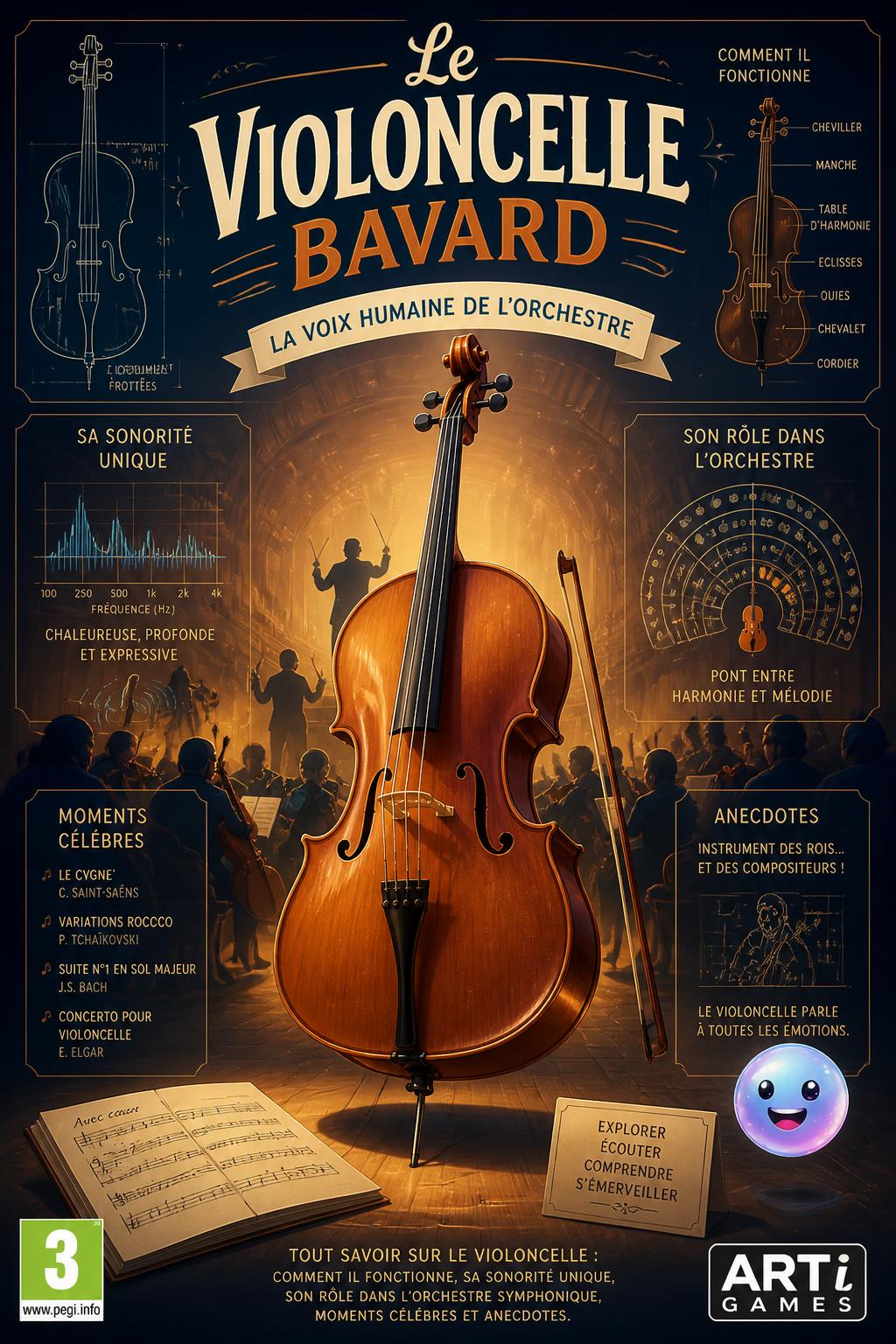 Le Violoncelle Bavard