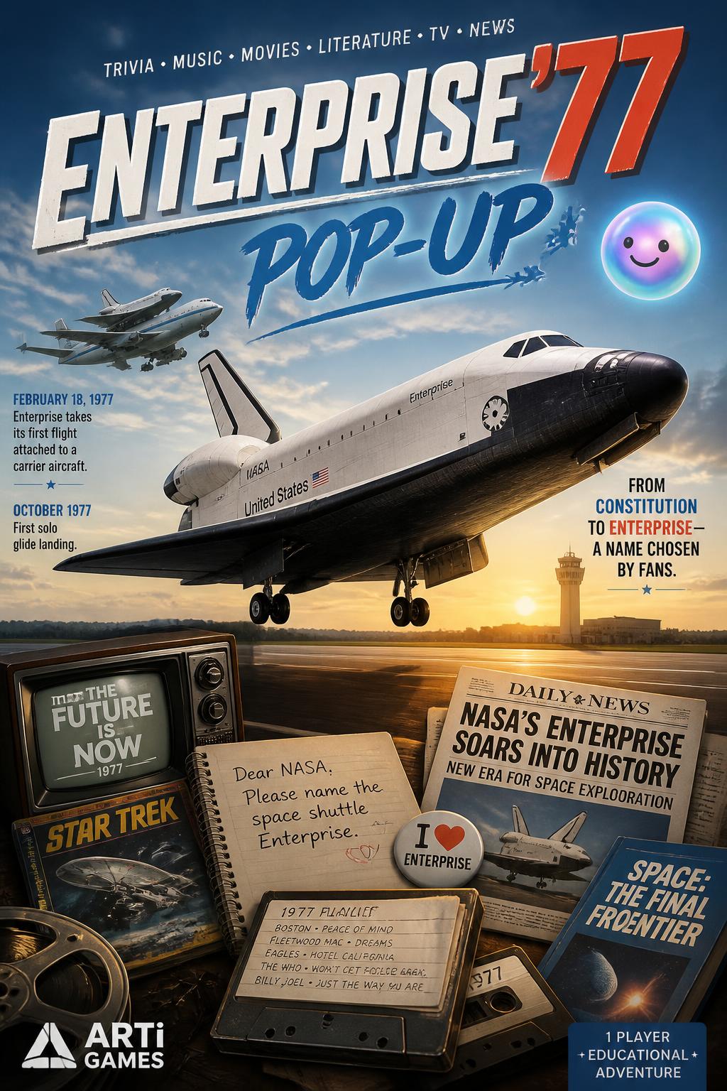 Enterprise '77 Pop-Up