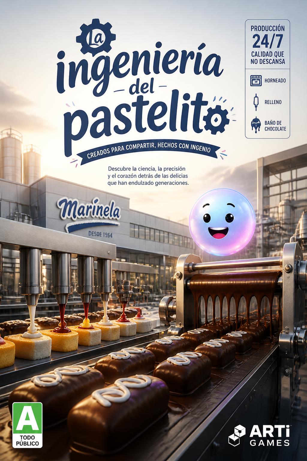 La ingeniería del pastelito
