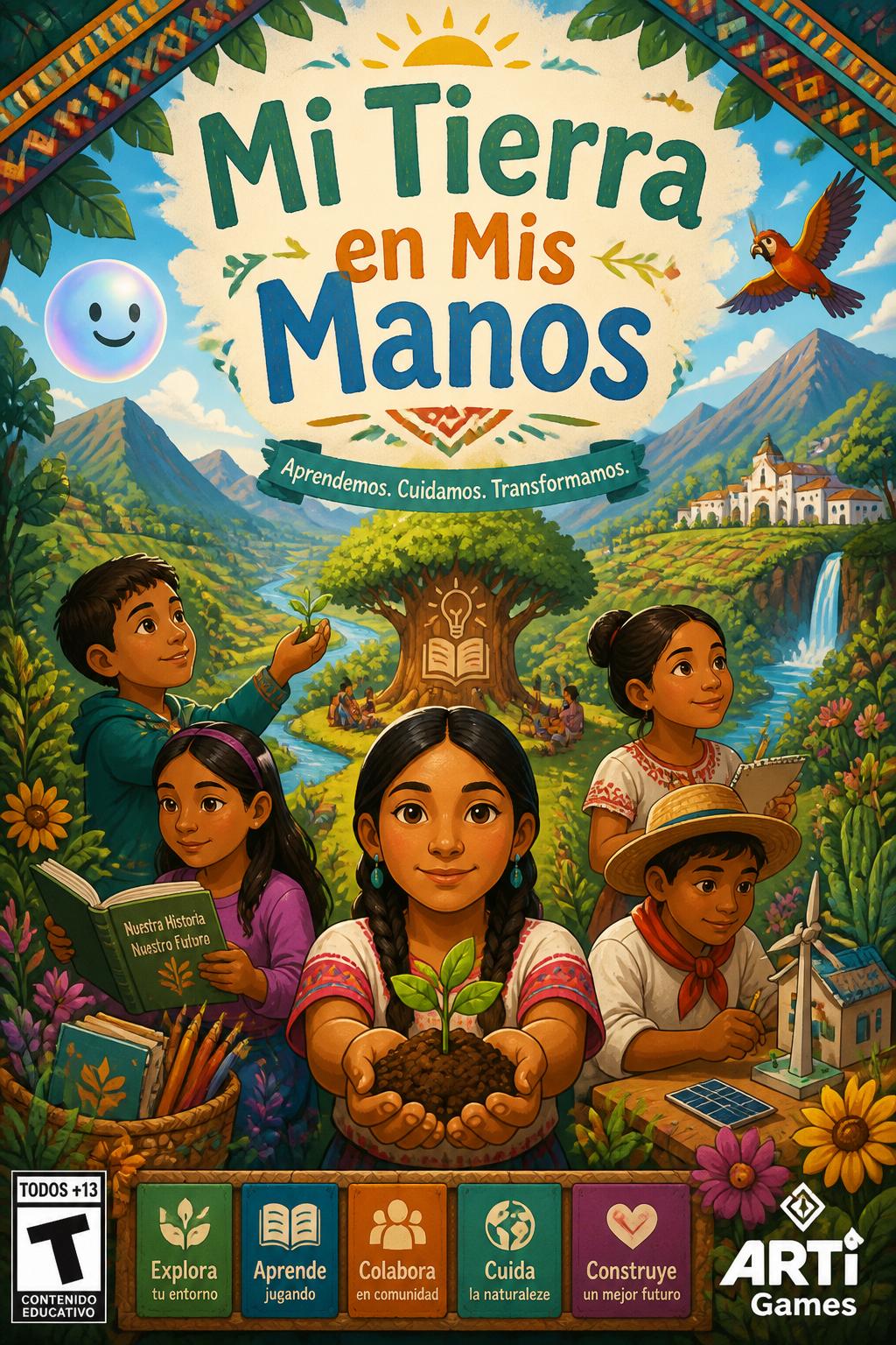 *   *Mi Tierra en Mis Manos* (Poetic but toy-like).