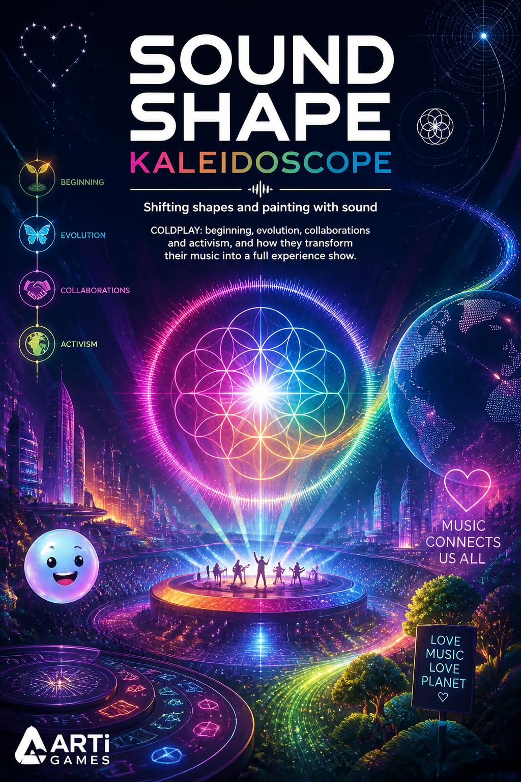 Sound Shape Kaleidoscope