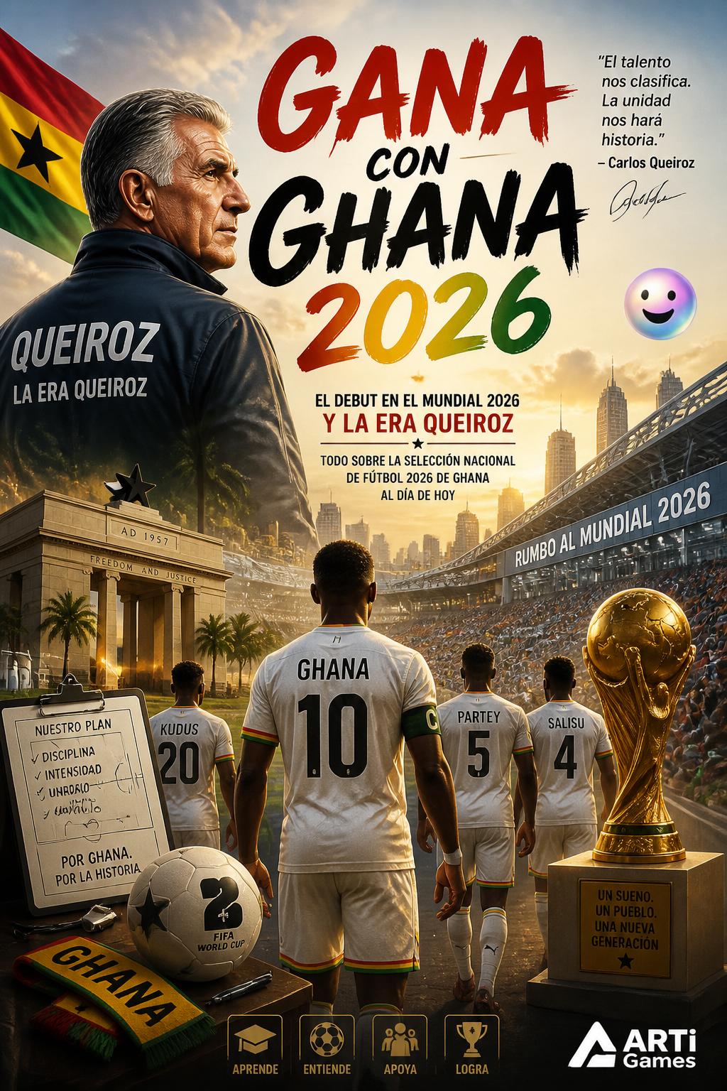 Gana con Ghana 2026