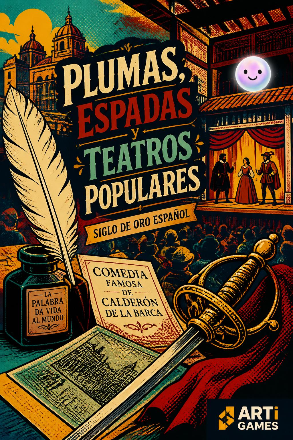 Plumas, espadas y teatros populares