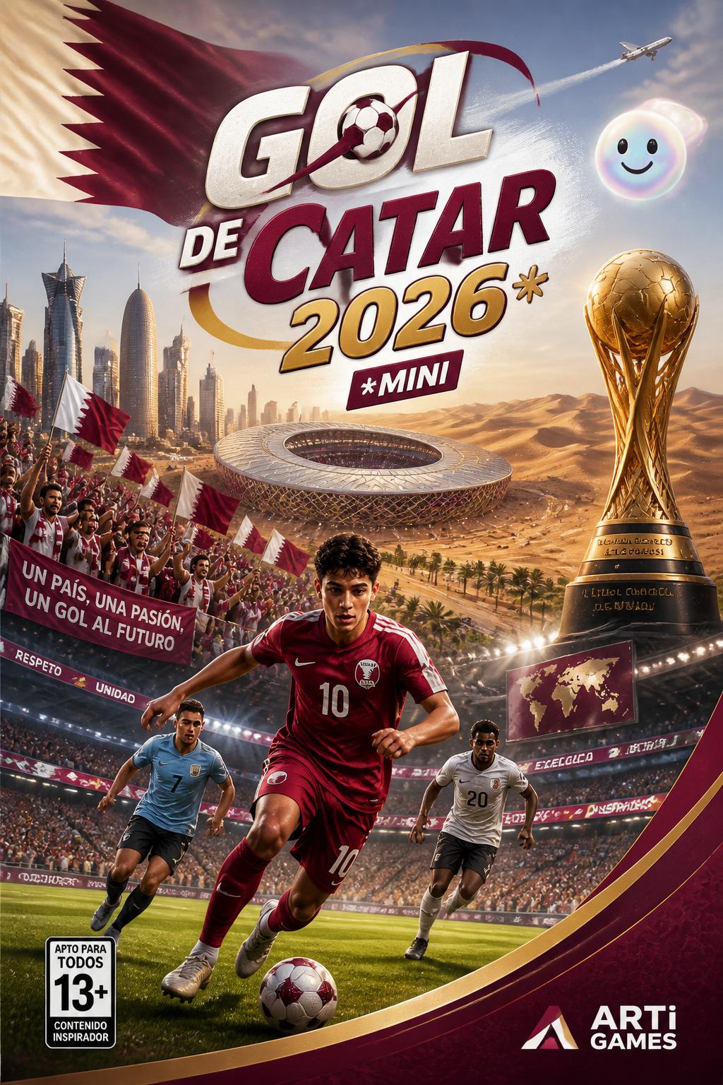 Gol de Catar 2026* (4 words)
    *   *Mini
