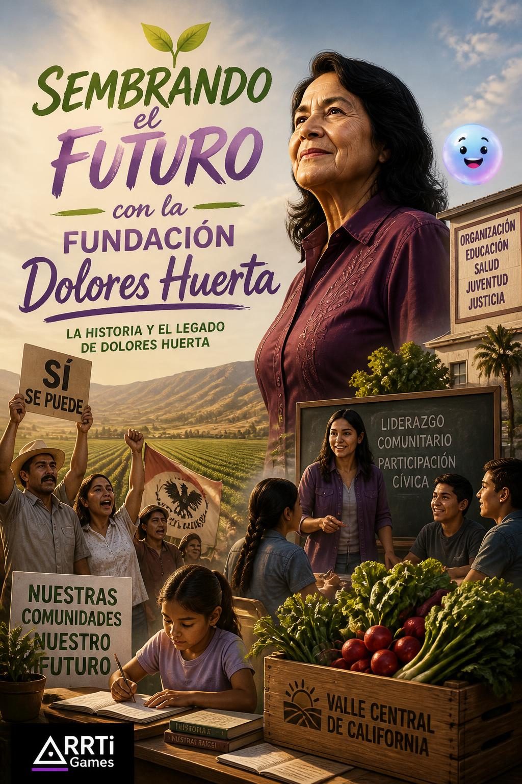 Sembrando el futuro con la Fundación Dolores Huerta