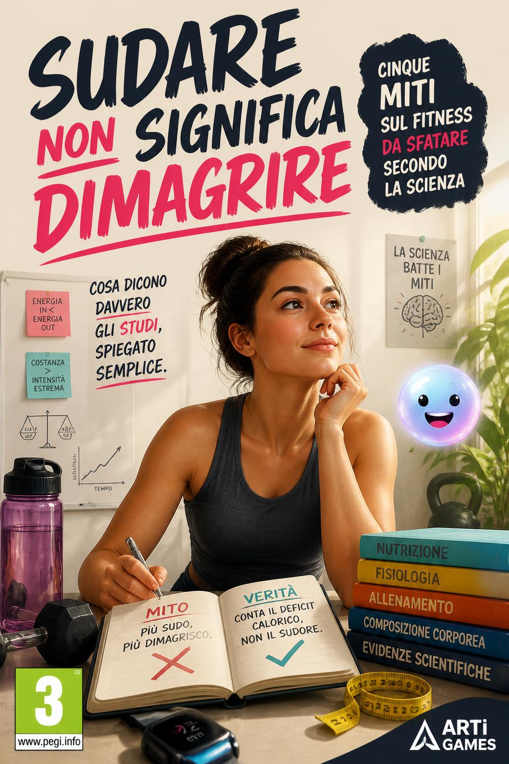 Sudare non significa dimagrire