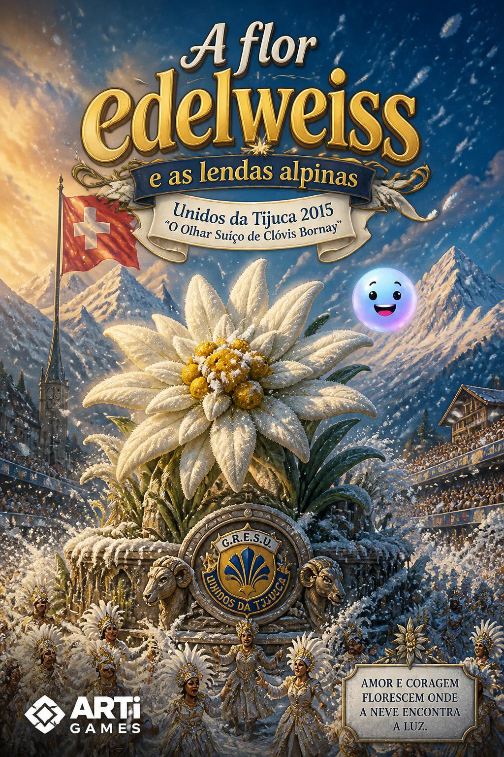 A flor edelweiss e as lendas alpinas