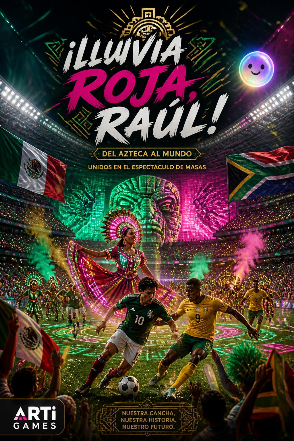 ¡Lluvia Roja, Raúl!