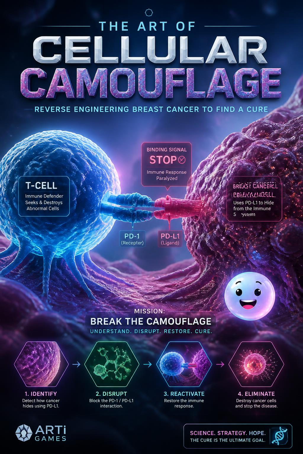 The art of cellular camouflage