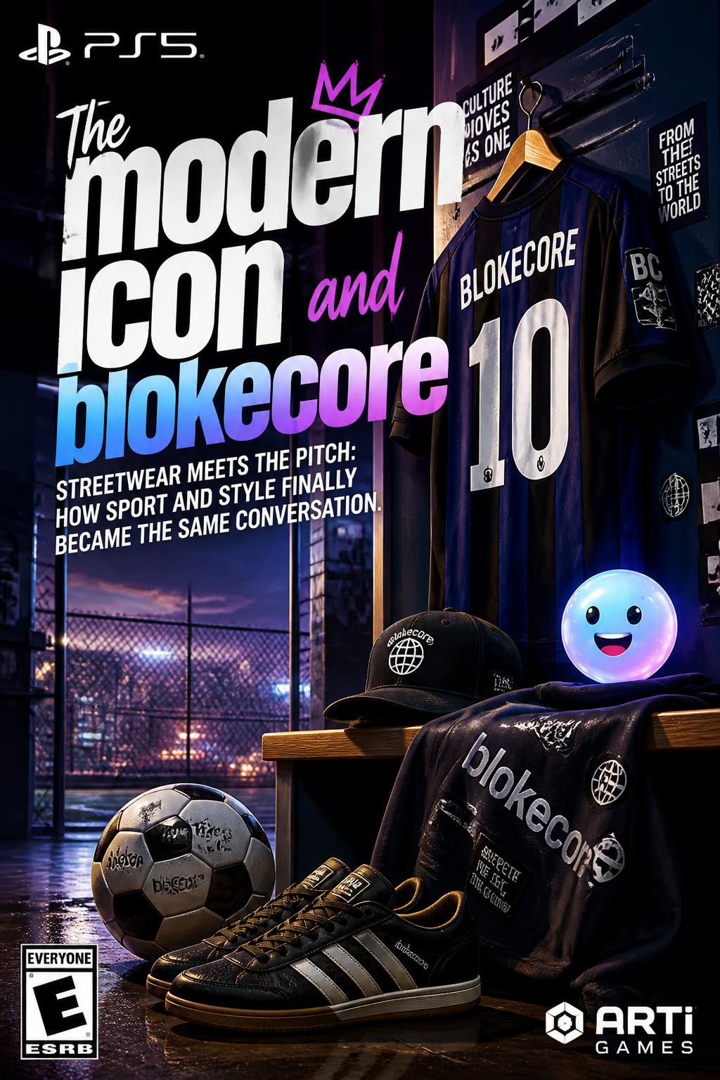 The modern icon and blokecore