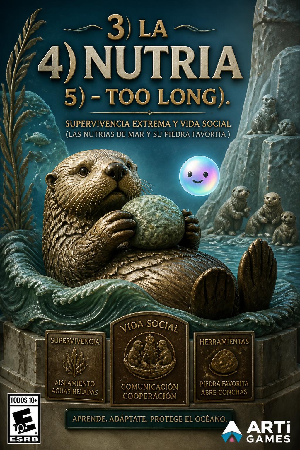 3) la (4) nutria (5) - too long).