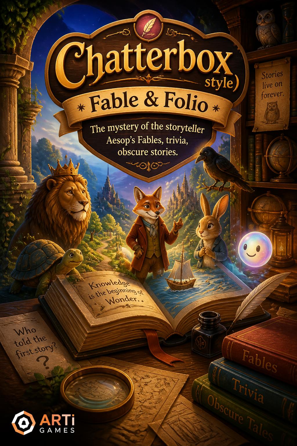Chatterbox style)
* *Fable & Folio*