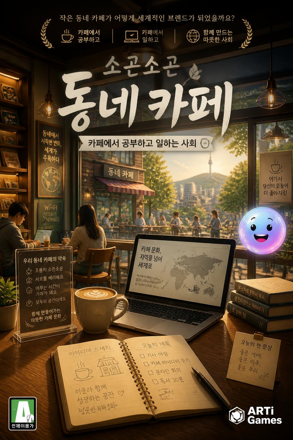 소곤소곤 동네 카페