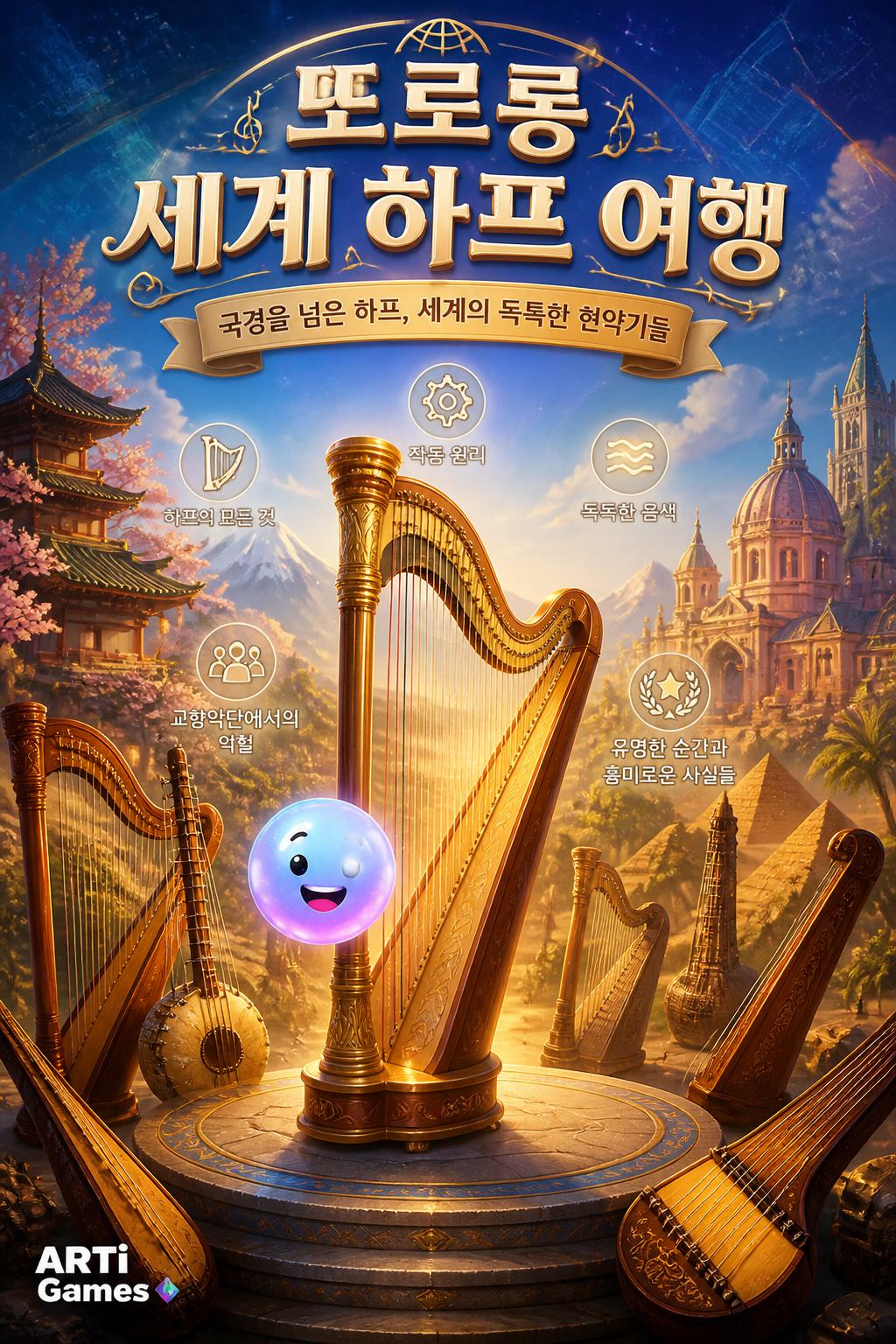 또로롱 세계 하프 여행