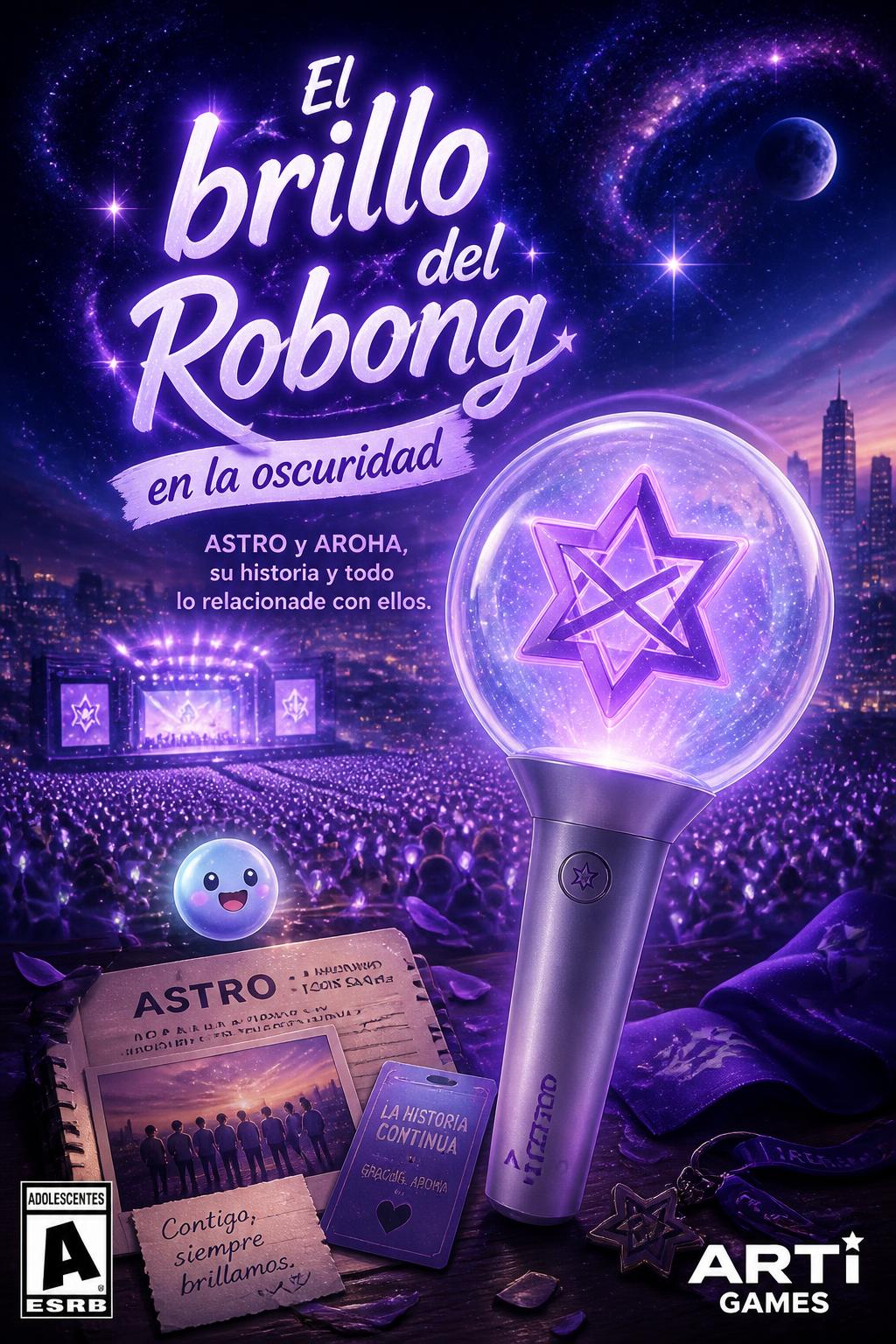 El brillo del Robong en la oscuridad