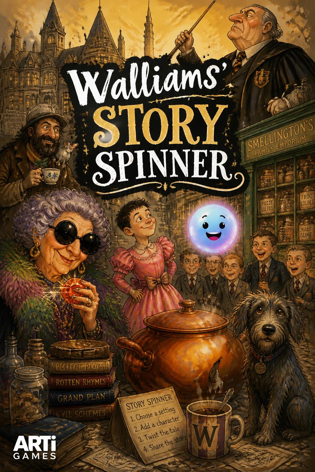 Walliams' Story Spinner