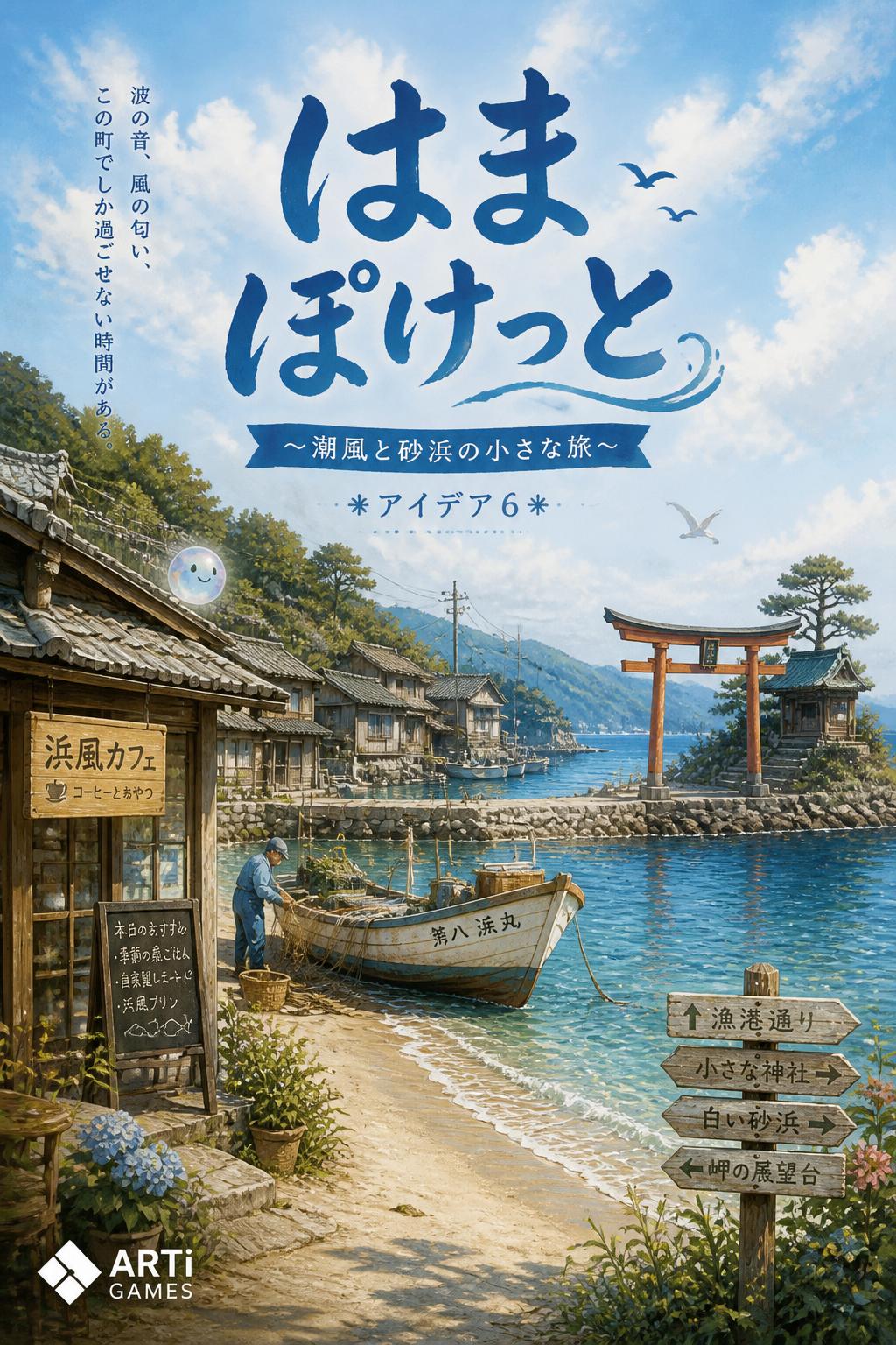 はま ぽけっと (Sea Breeze Sandy Beach Pocket)
* *Idea 6