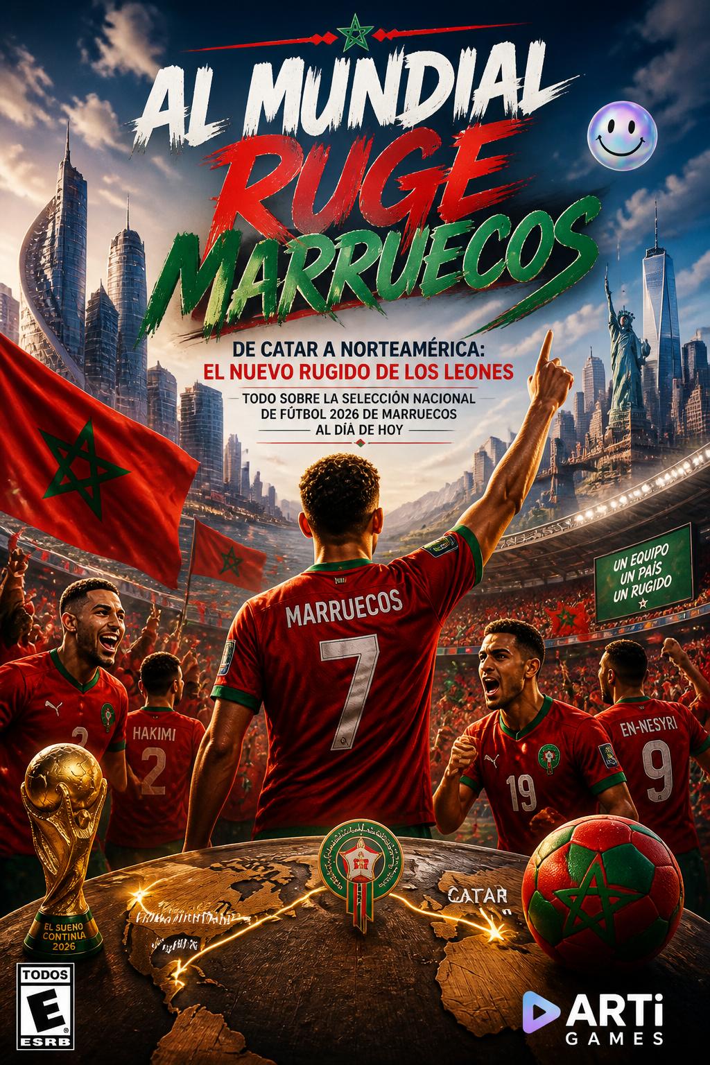 al Mundial* (3 words)
    *   *Ruge Marruecos* (2