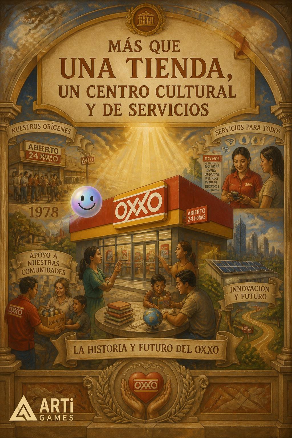Más que una tienda, un centro cultural y de servicios