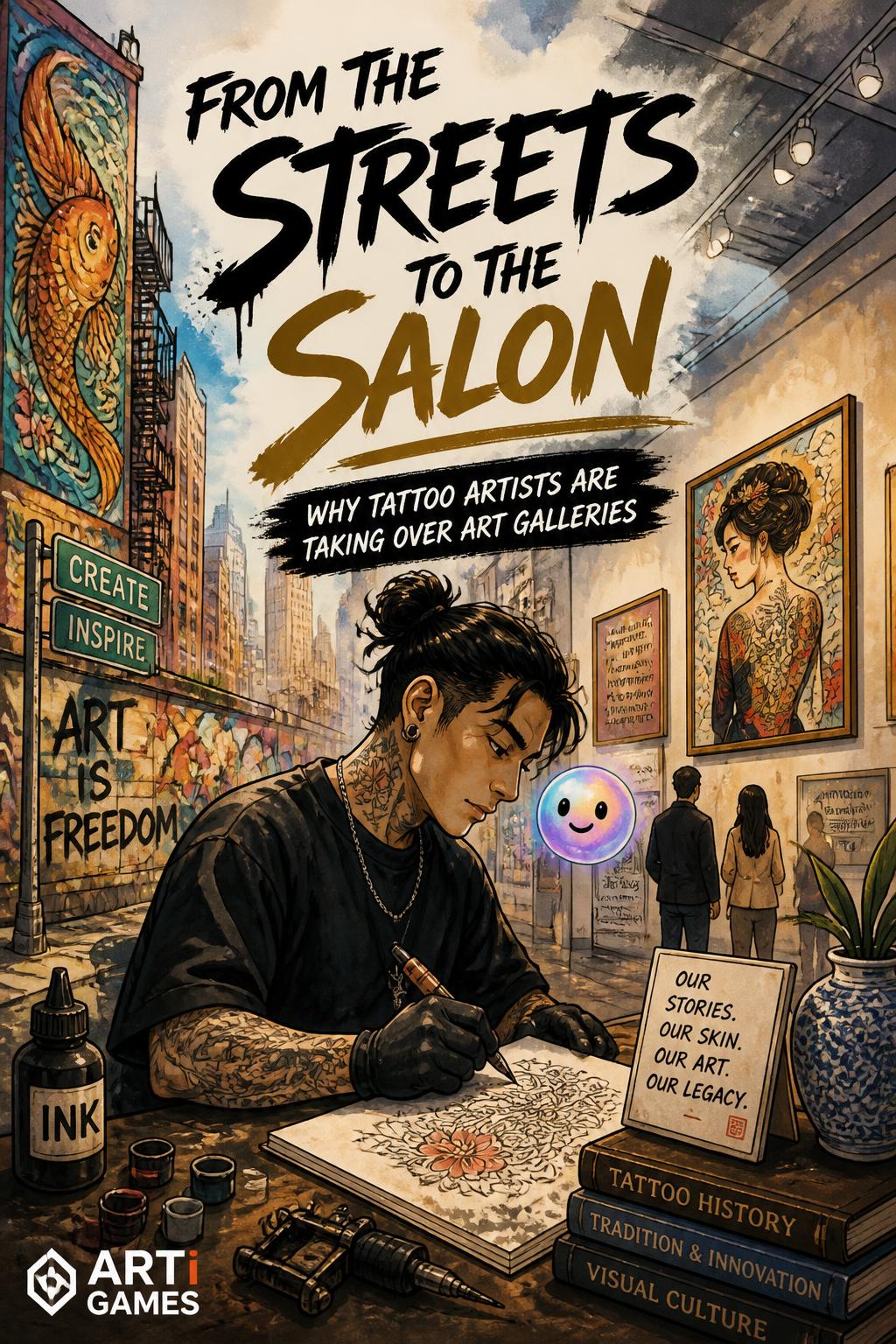 From the streets to the salon