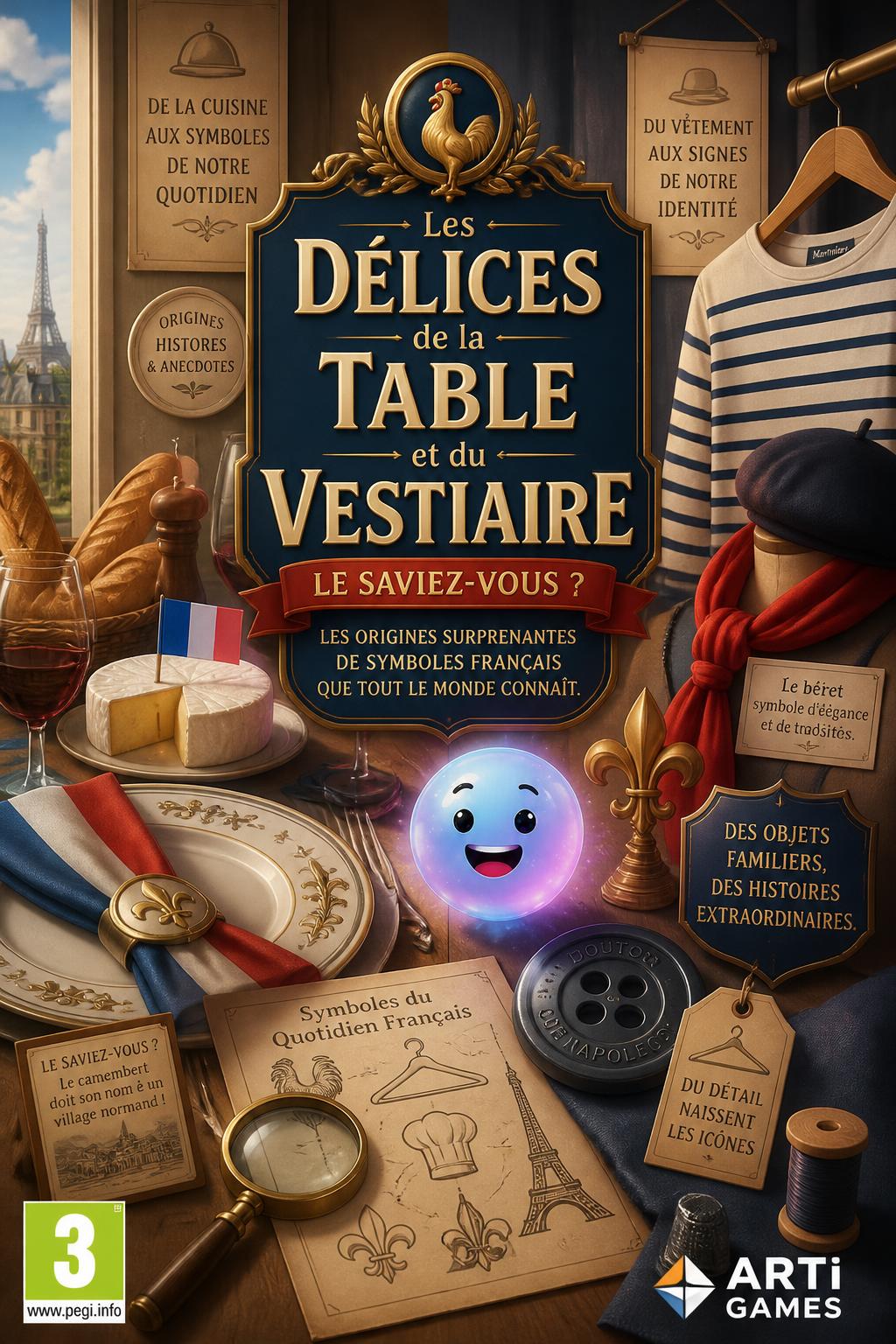 Les délices de la table et du vestiaire