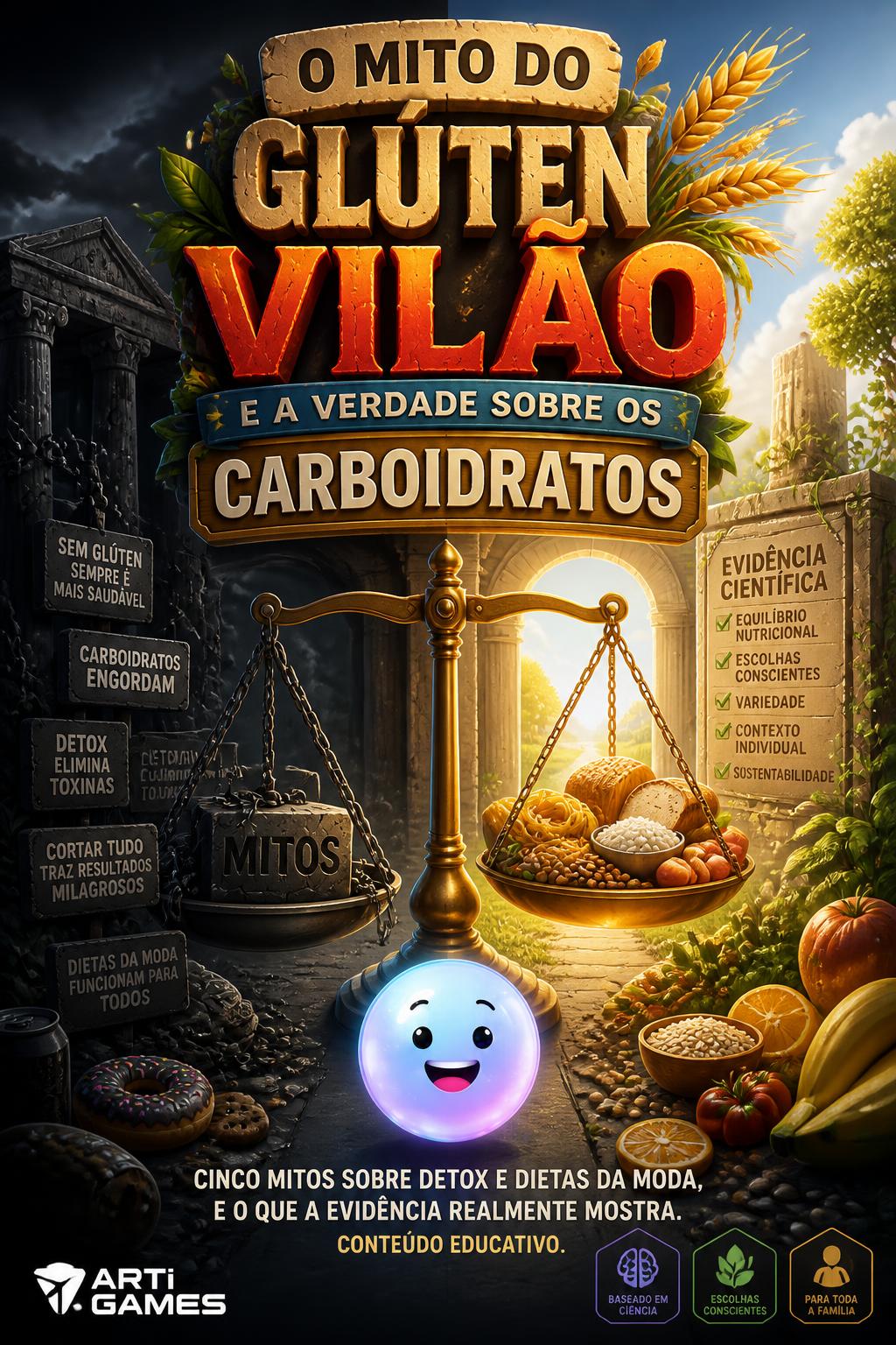 O mito do glúten vilão e a verdade sobre os carboidratos
