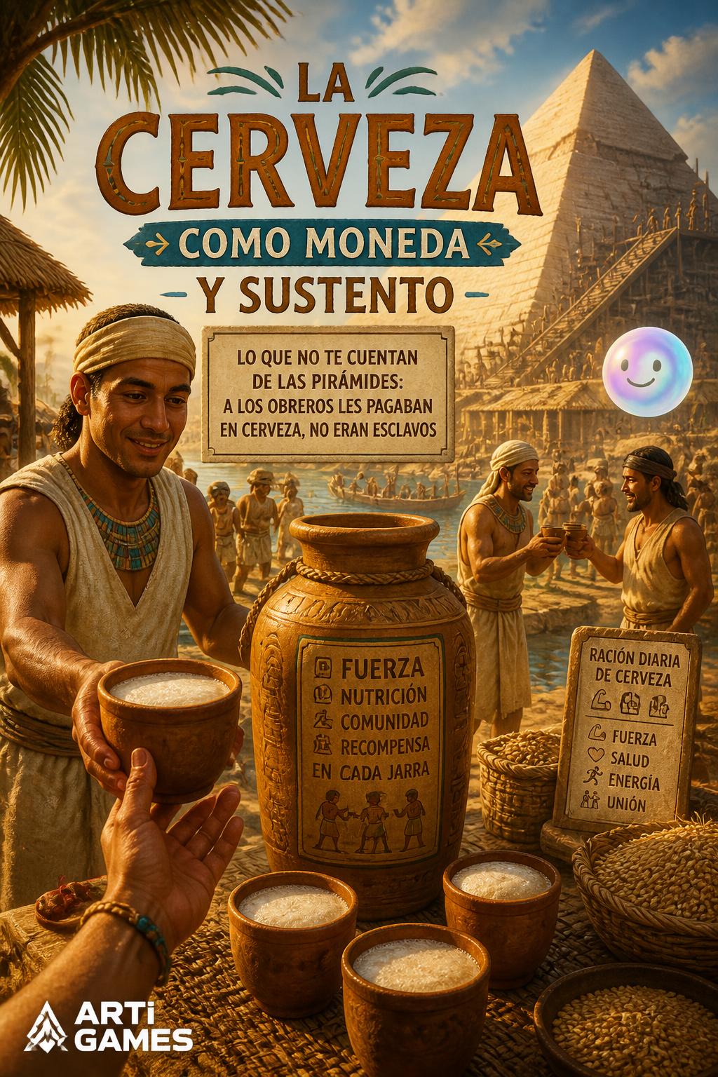 La cerveza como moneda y sustento