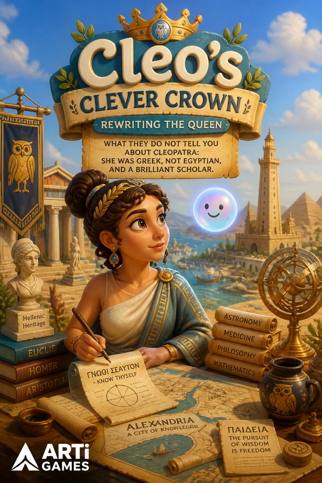 nah)
    *   *Cleo’s Clever Crown* (Very toy-like